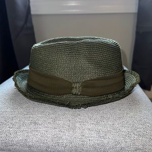 NEW with TAGS!Mossimo Olive Green Fedora Hat!